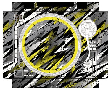 Reloop RP 8000 MK2 Skin Sparkasm Yellow